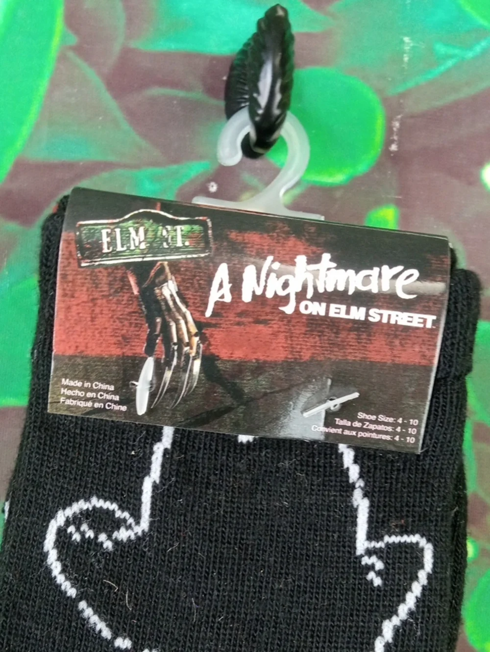 👻 A Nightmare On Elm Street Halloween Socks